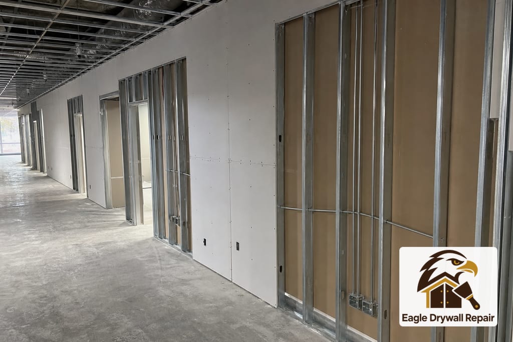 Commercial Drywall Installation photo