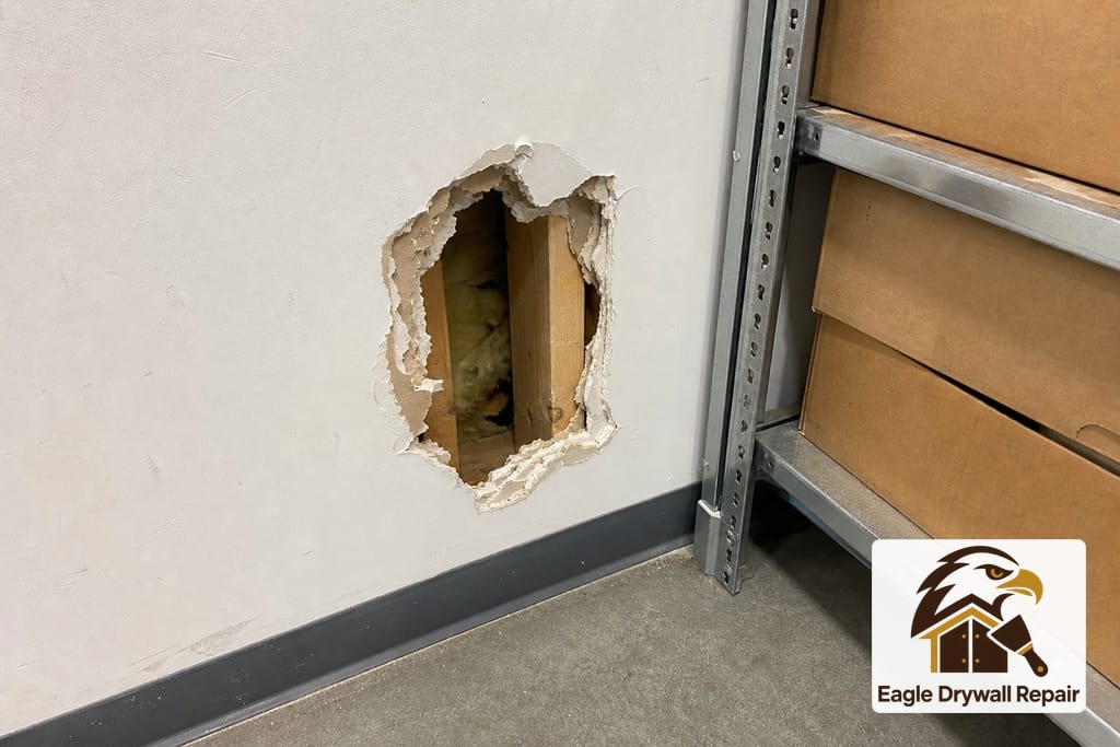Commercial Drywall Patching photo