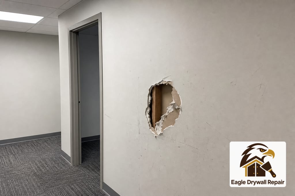 Office & Retail Wall Patching photo