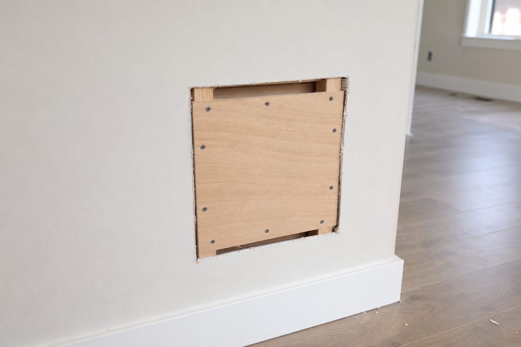 Backing Installation photo